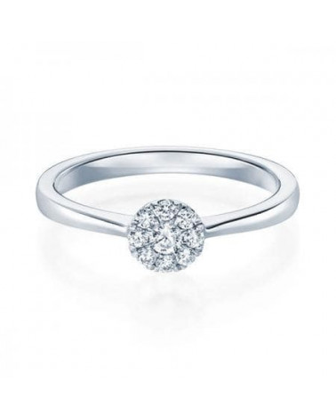 Scorpii 0,15 l Oro blanco o Platino - Anillos de compromiso - Precioso anillo de compromiso con diamantes en oro de 18K o Platin