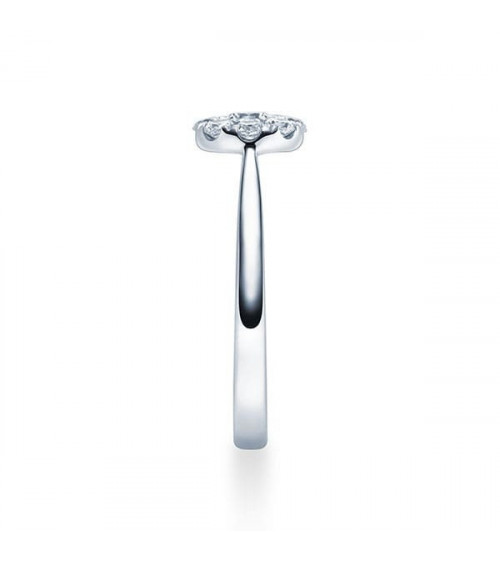 Scorpii 0,15 l Oro blanco o Platino - Anillos de compromiso - Precioso anillo de compromiso con diamantes en oro de 18K o Platin