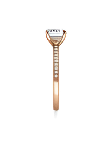 Antares 0,20 | Oro rosa - ANILLOS DE COMPROMISO EN ORO ROSA - Anillo rosa con diamantes para la pedida de mano en oro de 18K