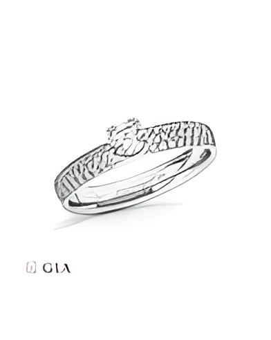 Enif 0,30 | Oro blanco o Platino - Anillos de compromiso - Exclusivo anillo de pedida de Oro blanco o Platino con un diamante ce