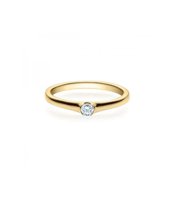 Solitario en oro blanco con diamante de 0,30 ct (tw,si) Rubin - 1 Solitario en oro blanco con diamante de 0,30 ct (tw,si) Rubin - 1