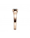 Gruis 0,30 | Oro rosa - ANILLOS DE COMPROMISO EN ORO ROSA - Original Anillo de pedida de oro rosa con un diamante natural ético 
