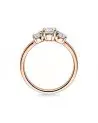 Zaniah 0,11 | Oro rosa - ANILLOS DE COMPROMISO EN ORO ROSA - 