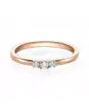 Zaniah 0,11 | Oro rosa - ANILLOS DE COMPROMISO EN ORO ROSA - 