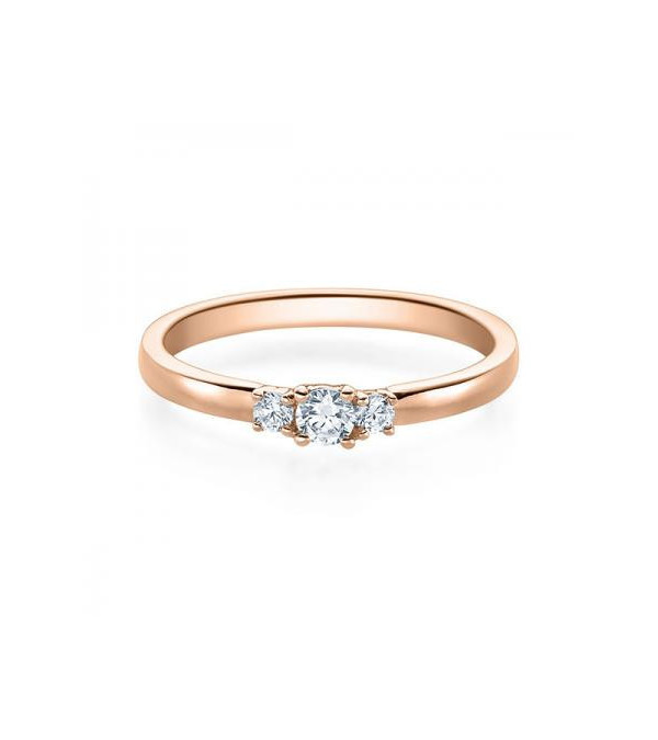 Solitario en oro blanco con diamante de 1,00 ct (tw,si) + 42 diamantes Rubin - 1 Solitario en oro blanco con diamante de 1,00 ct (tw,si) + 42 diamantes Rubin - 1