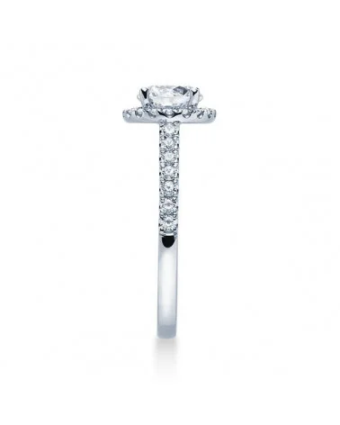 Vega 0,87 | Lab Diamond - Anillos de compromiso - Exclusivo anillo combinado con un diamante central de laboratorio ético