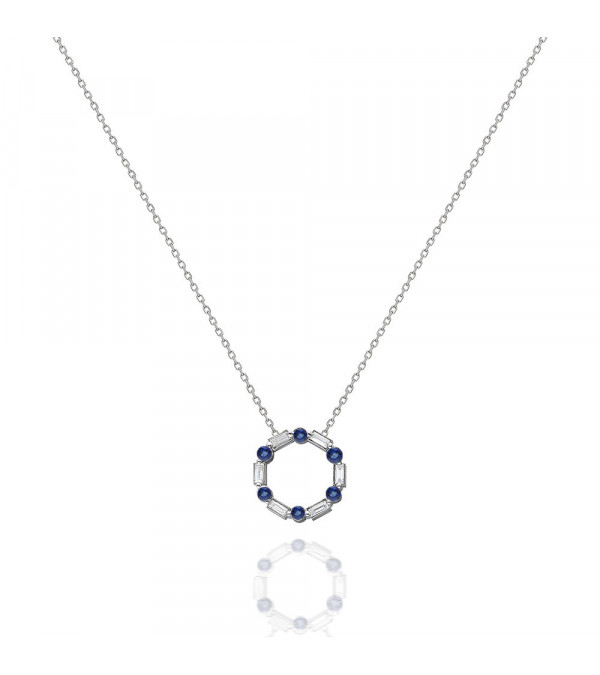 Collar Mab 0,85 l Diamantes y zafiros - Jewelry - 