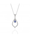 Collar Perseo 0,54 l Diamantes y zafiros - Jewelry - 