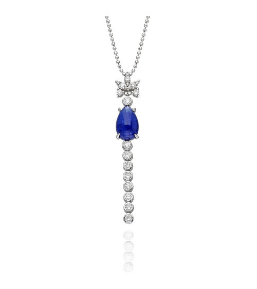 Collar Nashira 2,77 l Diamantes y zafiros - Jewelry - 