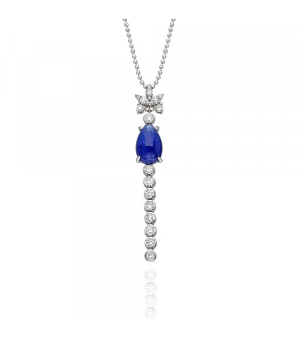 Collar Nashira 2,77 l Diamantes y zafiros - Jewelry - 