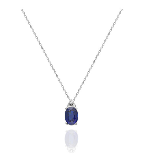 copy of Collar Perseo 0,54 l Diamantes y zafiros - Jewelry - 