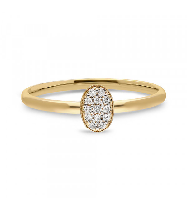 Anillo de pedida solitario en oro amarillo. Diamante 1,00 quilate - 1 Anillo de pedida solitario en oro amarillo. Diamante 1,00 quilate - 1