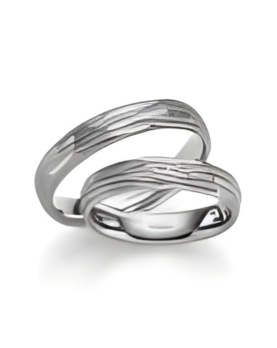 Alianzas de boda de platino económicas en Madrid | Staring