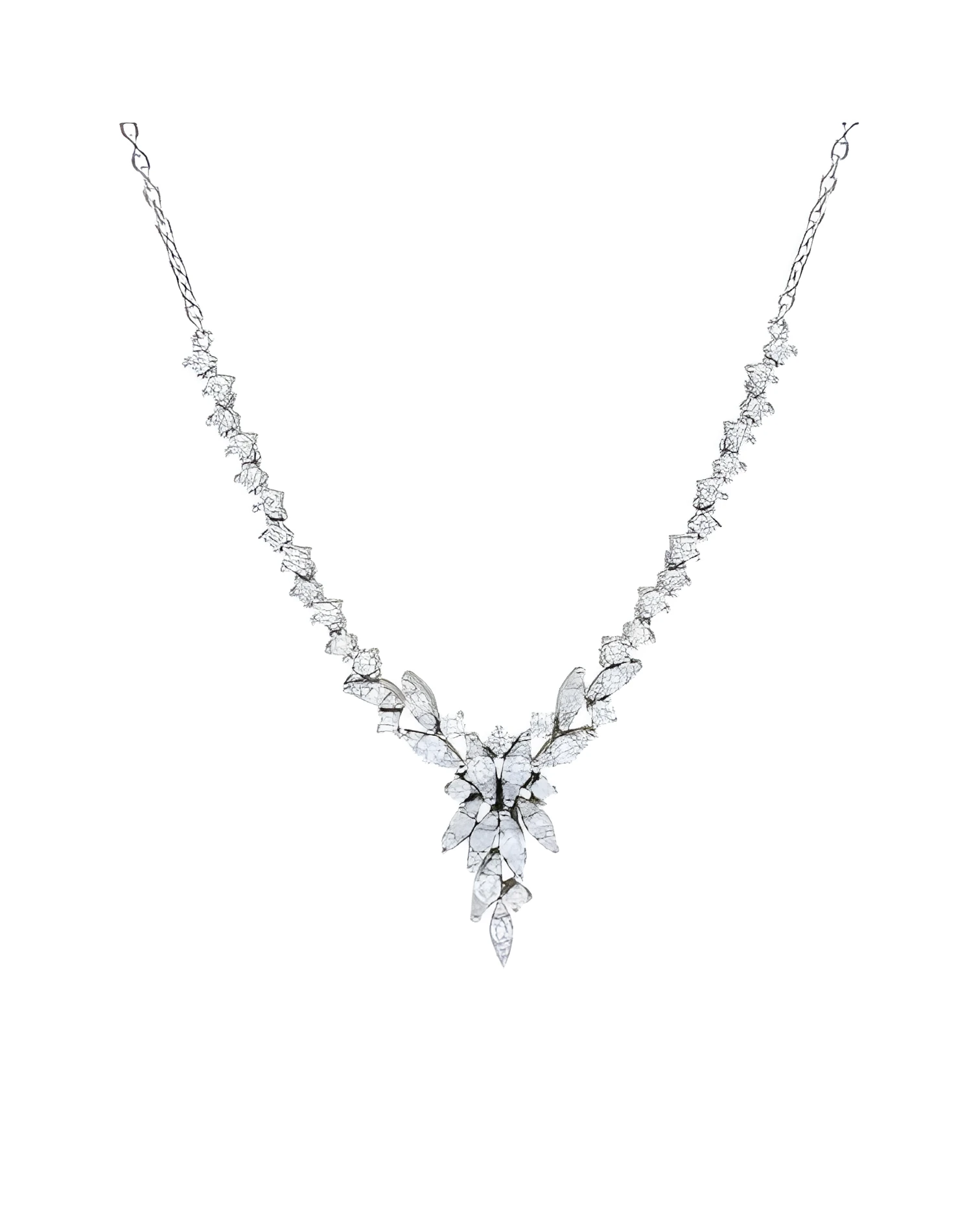 Collares de oro con diamantes y zafiros al mejor precio | Staring