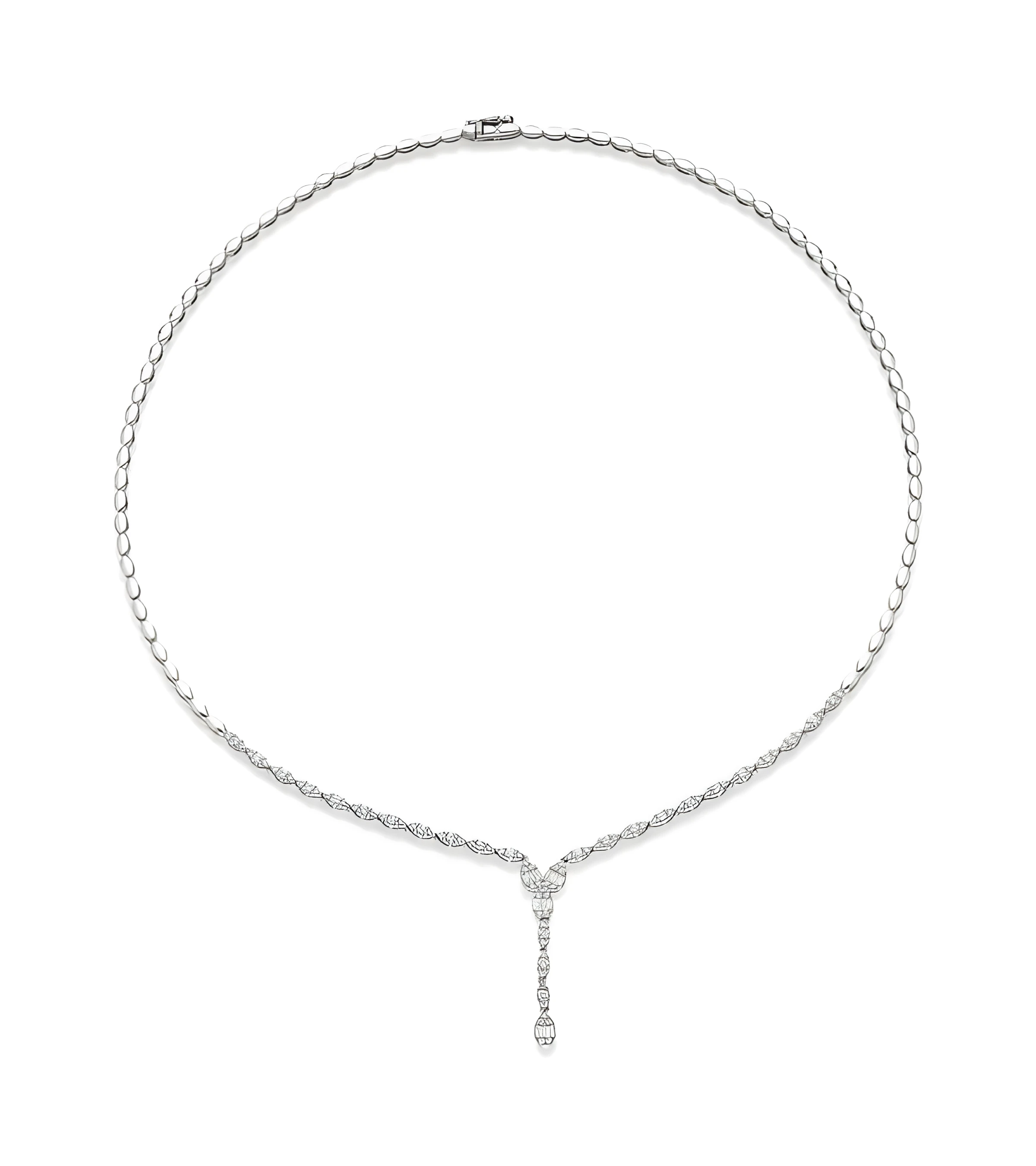 Elegantes collares de oro con diamantes naturales al mejor precio
