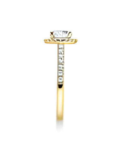 Exclusivo anillo de compromiso con diamantes de laboratorio | Staring