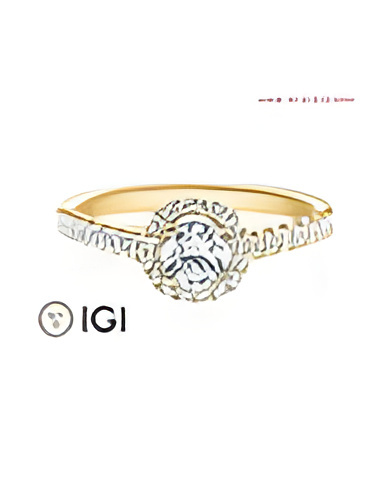 Exclusivo anillo de compromiso con diamantes de laboratorio | Staring