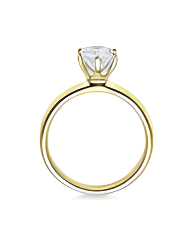 Anillo de pedida con diamante sintético en Barcelona | Staring