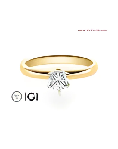 Anillo de pedida con diamante sintético en Barcelona | Staring
