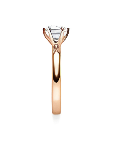 Anillo de pedida con diamante sintético en Madrid | Staring