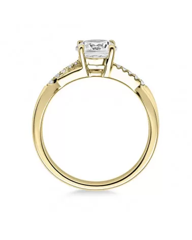 Anillo de compromiso con diamantes de laboratorio Valencia | Staring