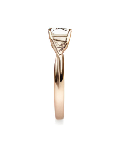 Anillo de compromiso con diamantes de laboratorio Málaga | Staring