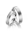 Anillo con diamantes en oro blanco de 18K en Tenerife I Staring