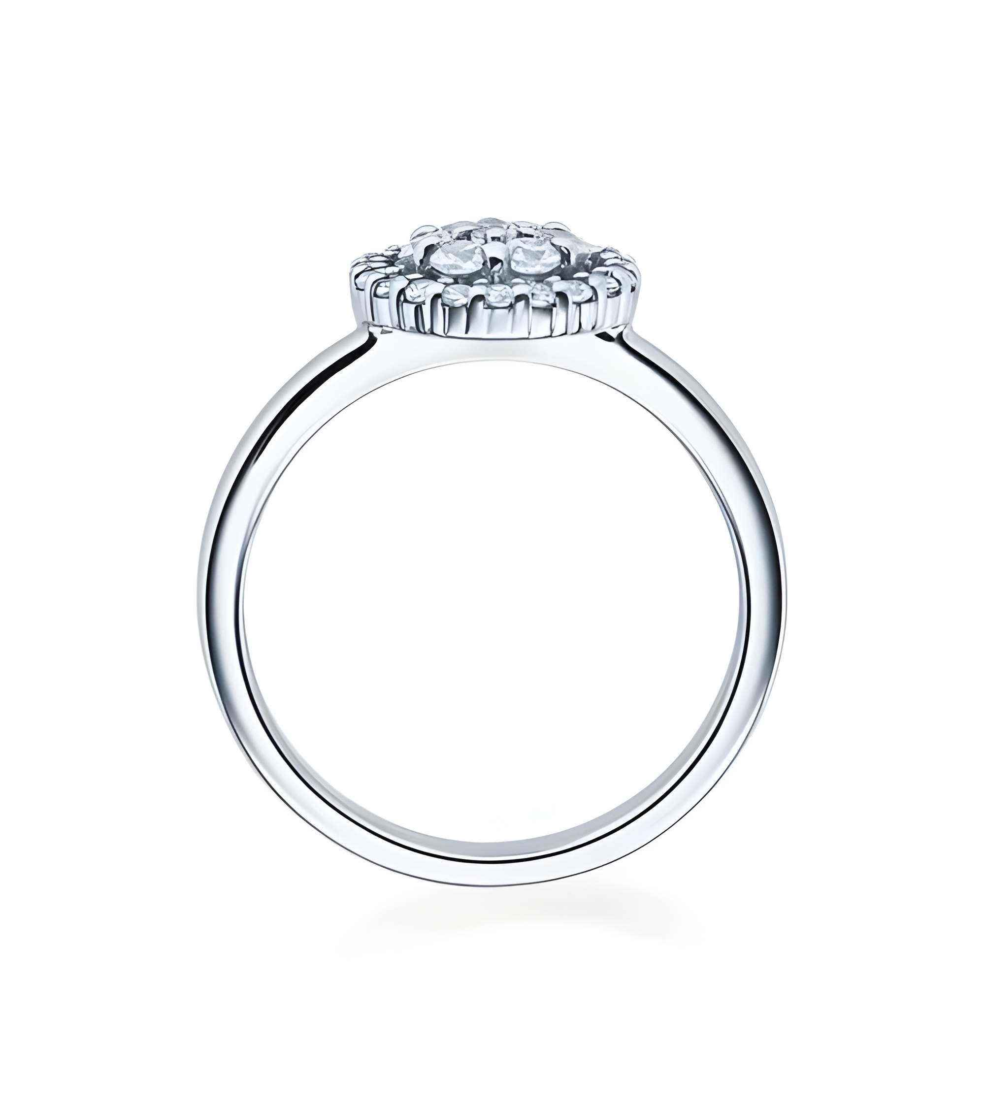 Anillo de compromiso Orionis 0,15 | Oro blanco o Platino Anillo de compromiso Orionis 0,15 | Oro blanco o Platino