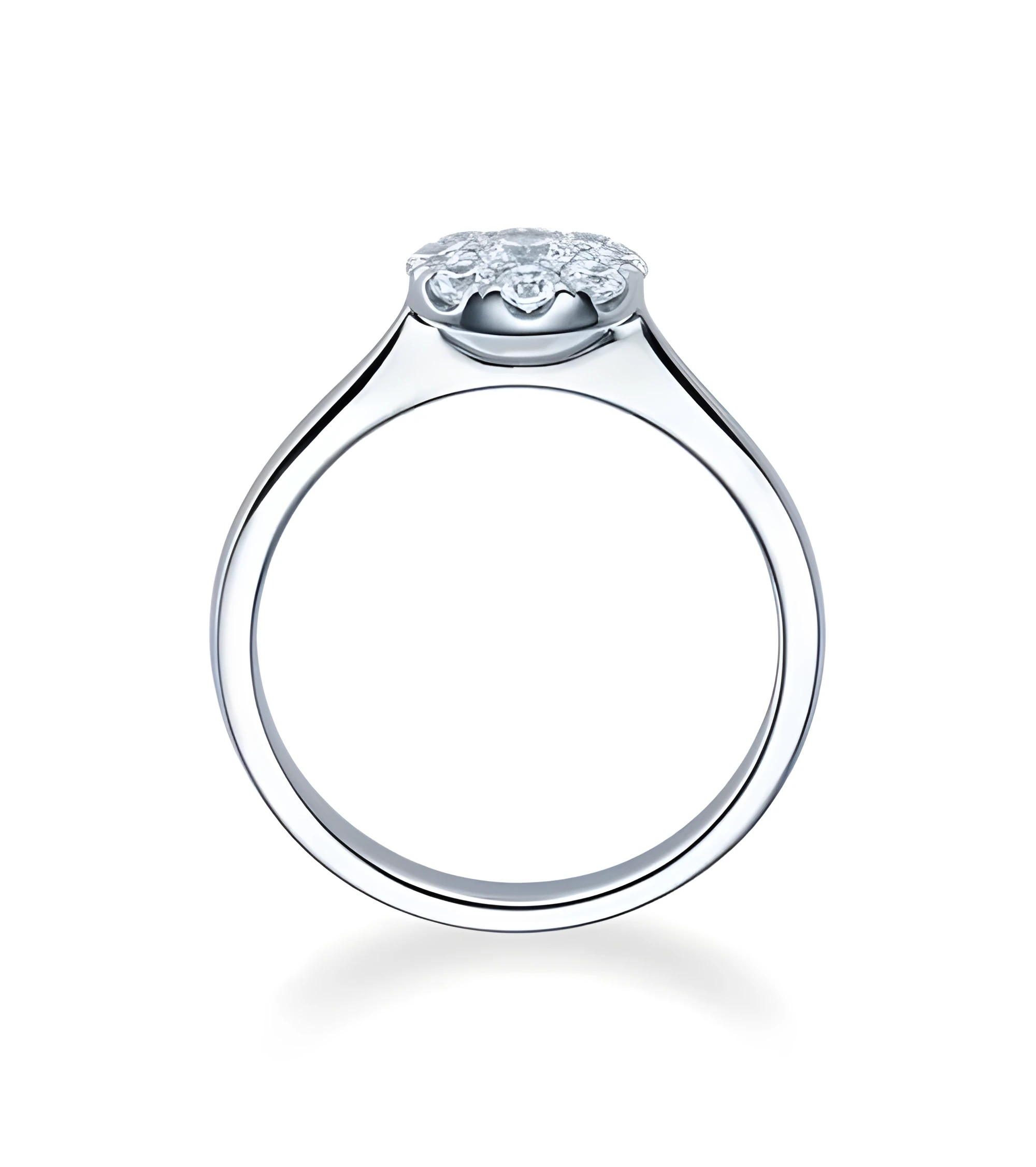 Anillo de compromiso Scorpii 0,15 | Oro blanco o Platino Anillo de compromiso Scorpii 0,15 | Oro blanco o Platino