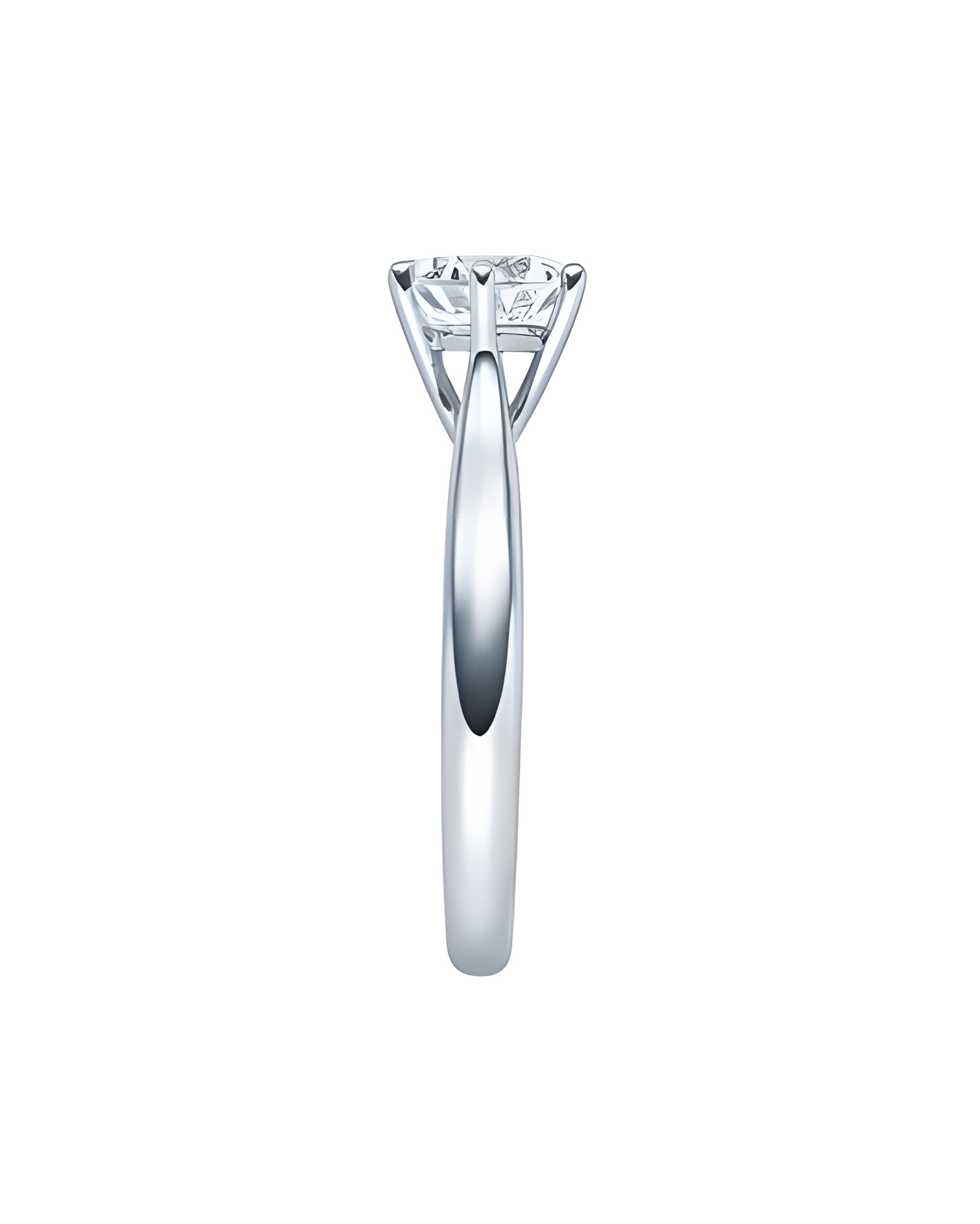 Anillo de compromiso con diamante artificial | Staring