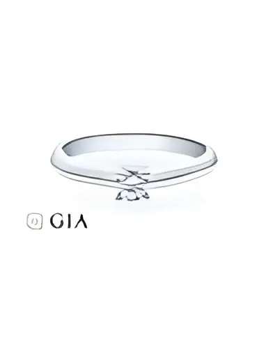 Anillo de pedida en oro blanco y platino de la mejor calidad al mejor precio | Staring
