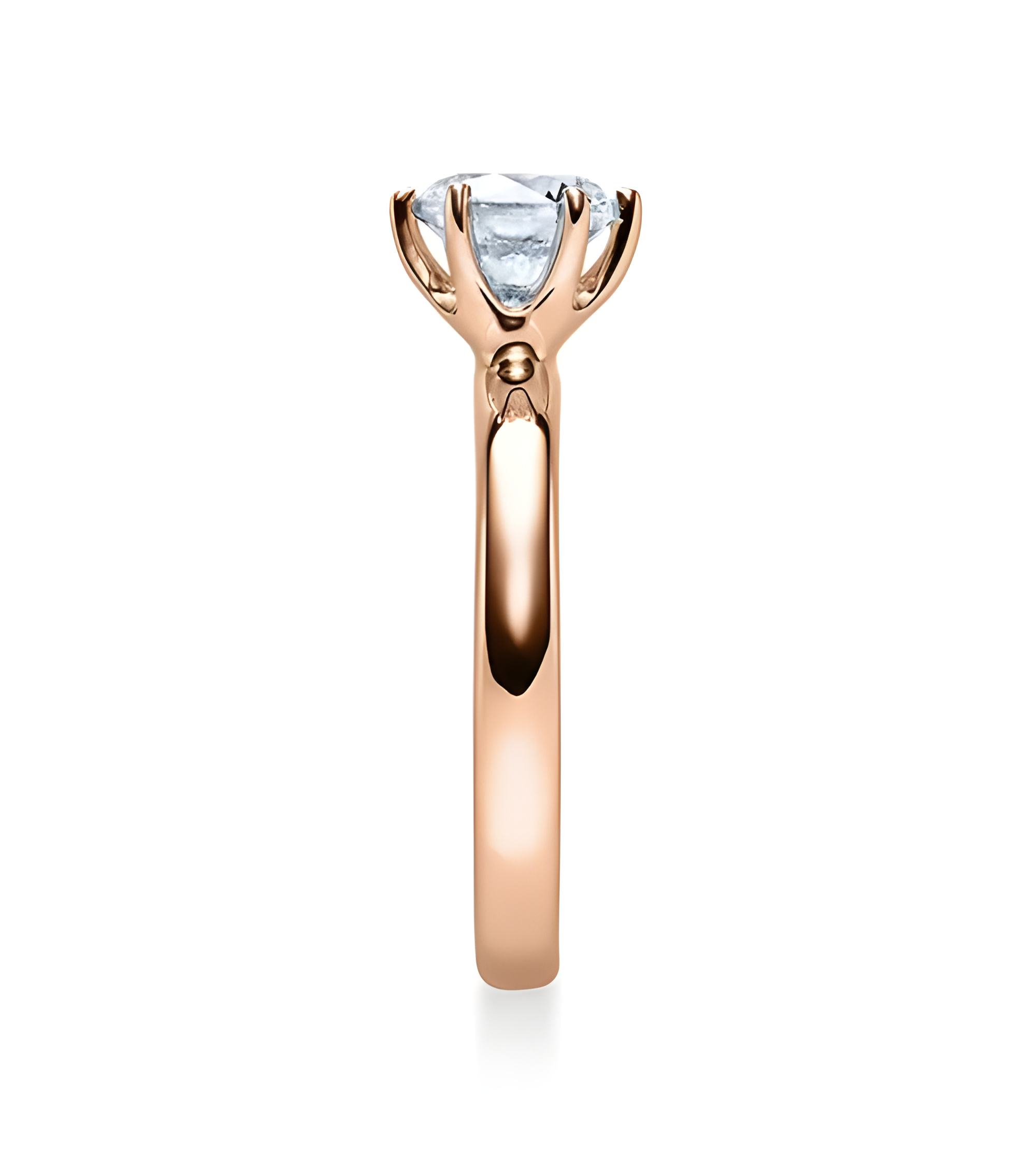 Anillo de compromiso en oro blanco barato de la mejor calidad alemana