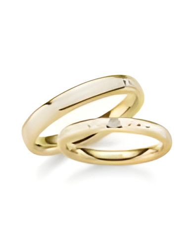 Exclusivas alianzas de boda de oro amarillo y negro