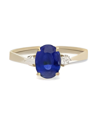 Anillos de compromiso de oro con esmeraldas y diamantes | Staring