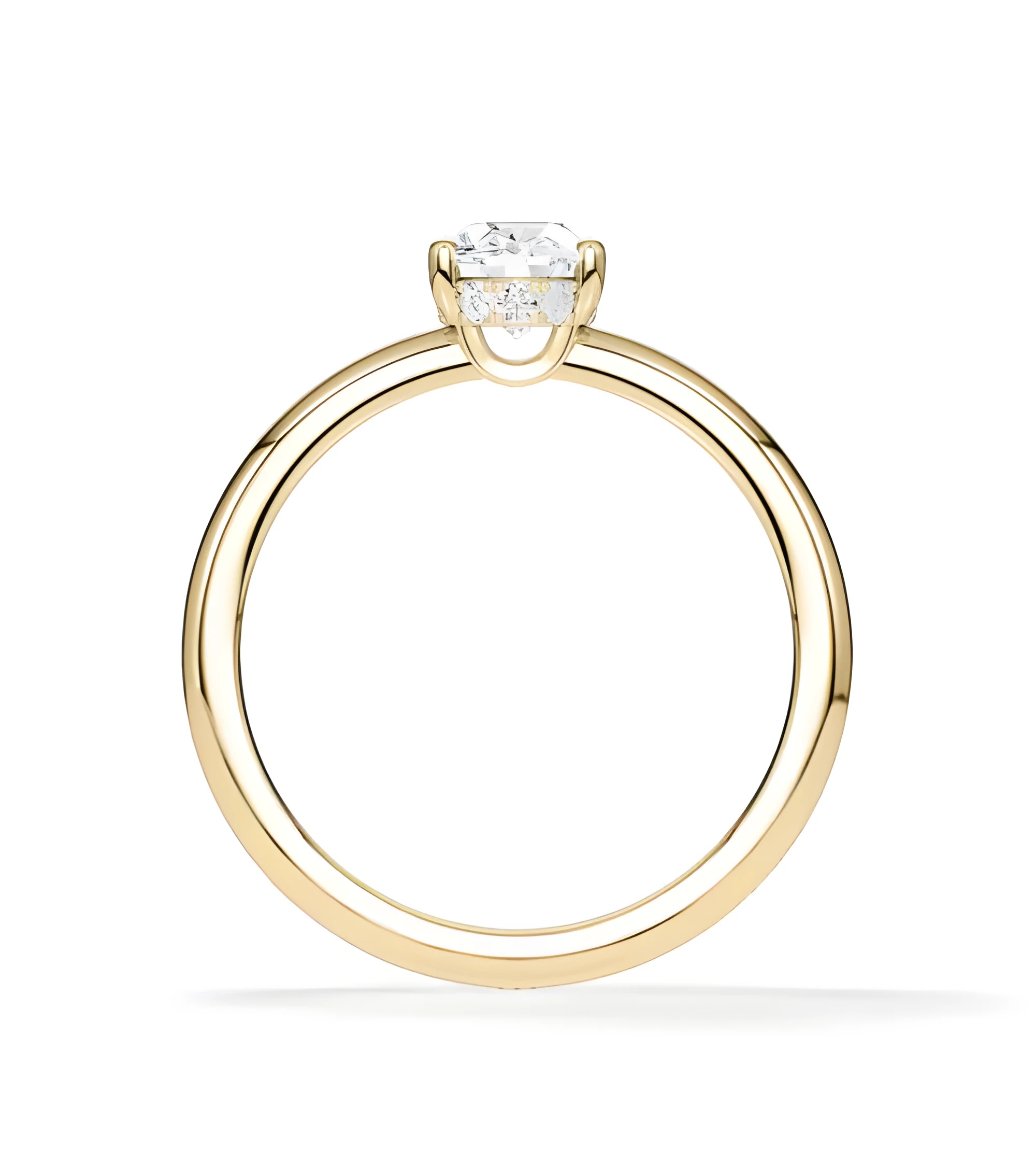 Lab-grown diamond solitaire engagement rings | Staring