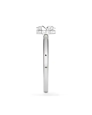 Anillos diamante oval de compromiso con lab diamond | Staring