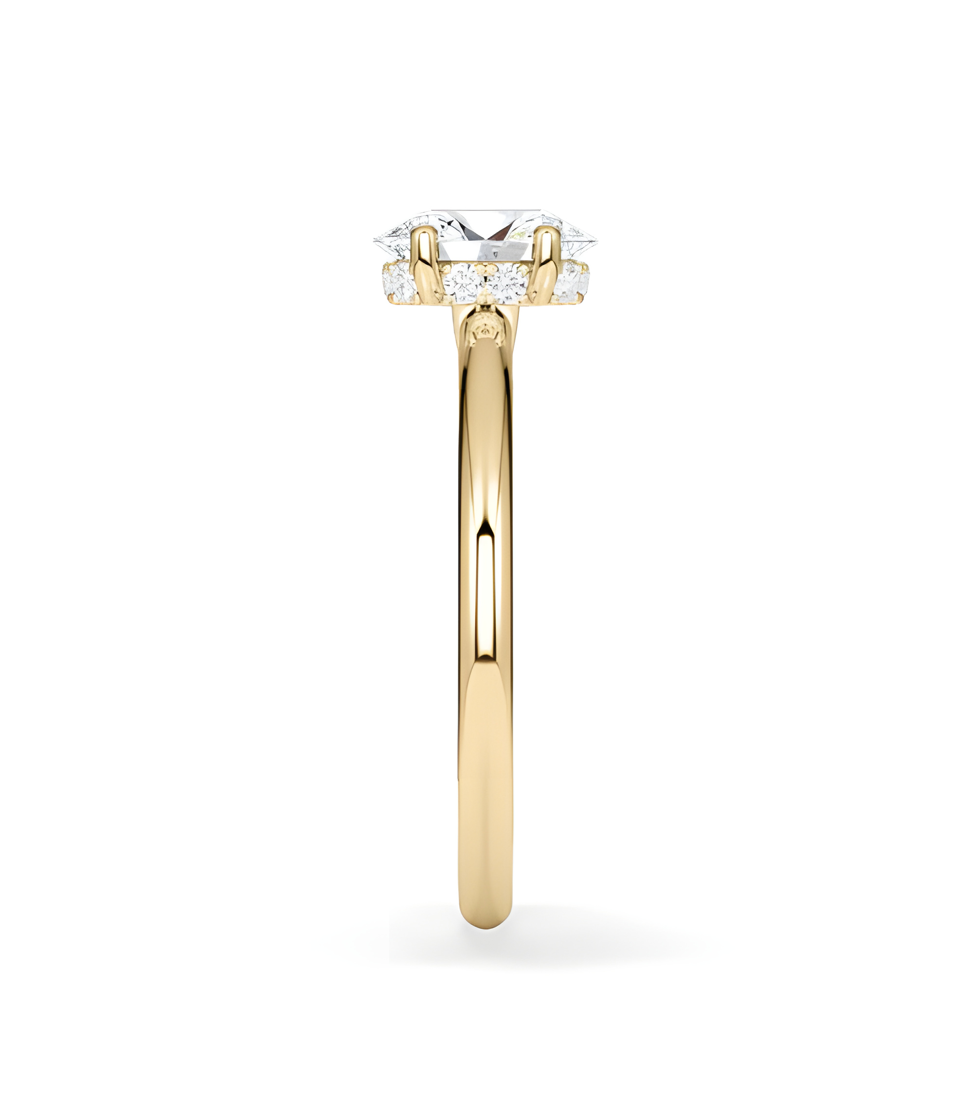 Lab-grown diamond solitaire engagement rings | Staring