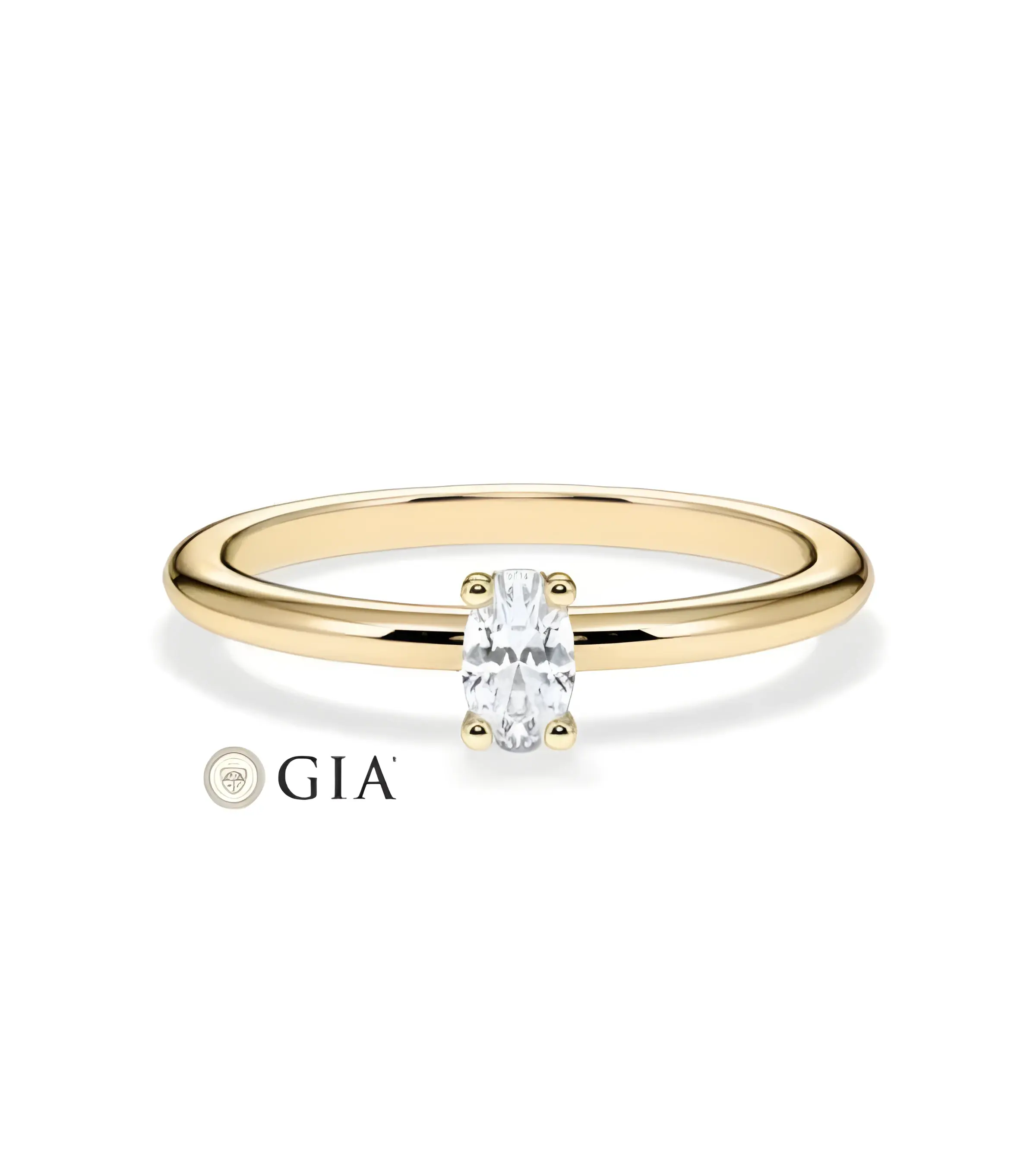 Lab-grown diamond solitaire engagement rings | Staring