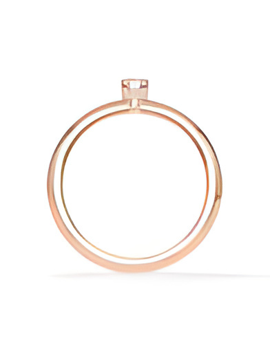 Anillos de compromiso solitarios con diamantes naturales | Staring