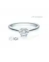 Anillo de compromiso con diamante artificial | Staring