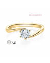 Anillo de pedida con diamante artificial en Tenerife | Staring