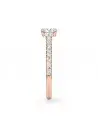Anells de compromís amb diamants talla oval certificats | Staring