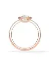 Anells de compromís en or rosa amb diamants naturals | Staring