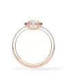 Anells de compromís en or rosa amb diamants naturals | Staring