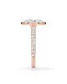 Anells de compromís en or rosa amb diamants naturals | Staring