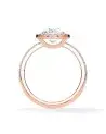Anells de compromís en or rosa amb diamants naturals | Staring
