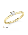 New collection of yellow gold engagement rings for the proposal | Staring