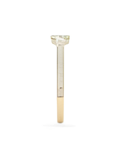 Pavé engagement rings with ethical lab-grown diamonds