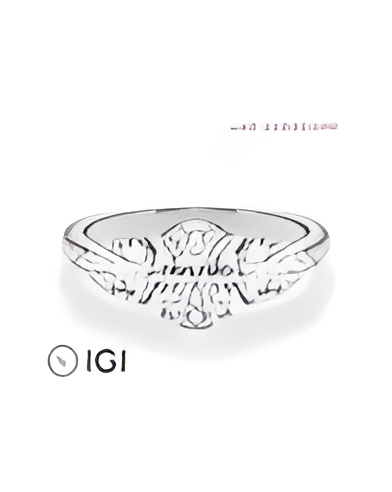 Gold or platinum engagement ring with various diamond cuts | Starting