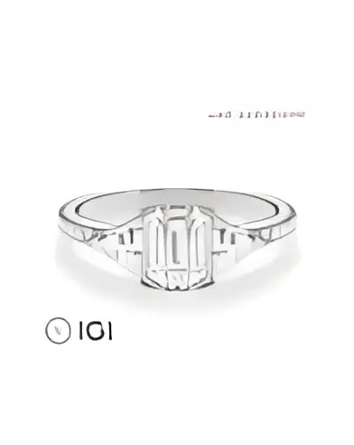 Anell de compromís d’or o platí amb diferents talls de diamant | Staring